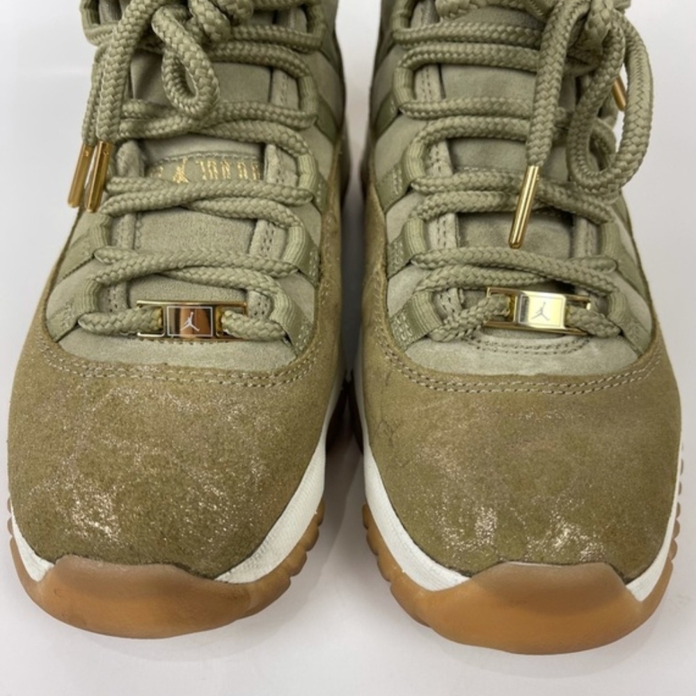 Air Jordan 11 Retro Olive & Gold AR0715-200 Size 9.5 - Picture 2 of 6